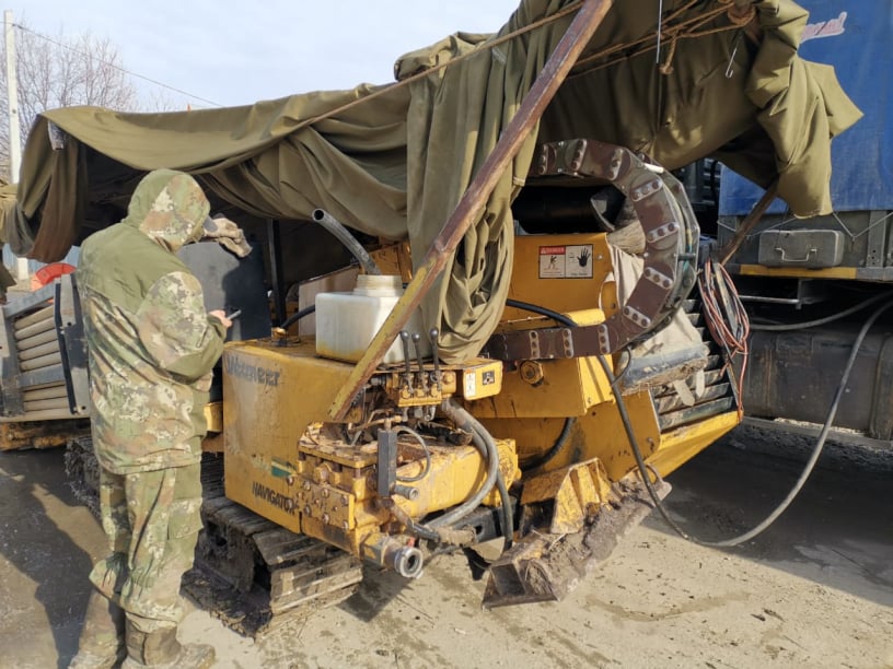 Установка горизонтального бурения ГНБ